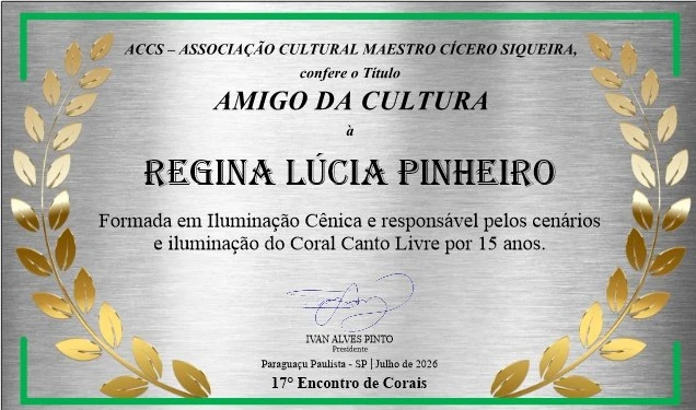 Placa Regina Lúcia